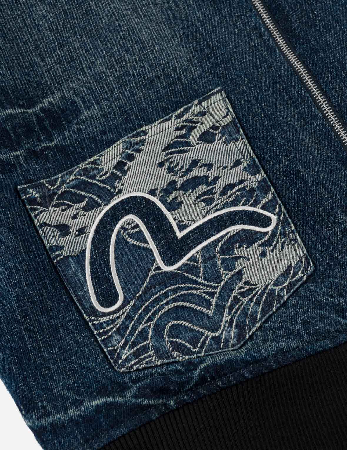 3M Thinsulate™ Multi-Pocket Zip-Up Denim Jacket