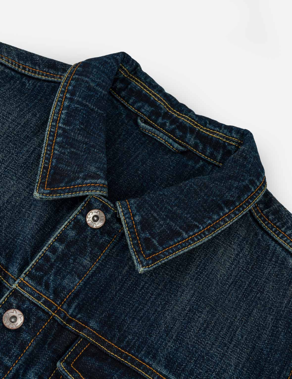 Handbrushed Daicock Denim Jacket