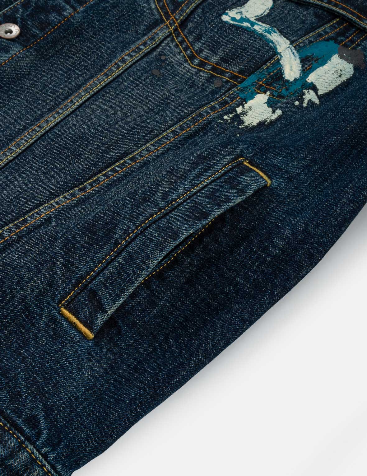 Handbrushed Daicock Denim Jacket