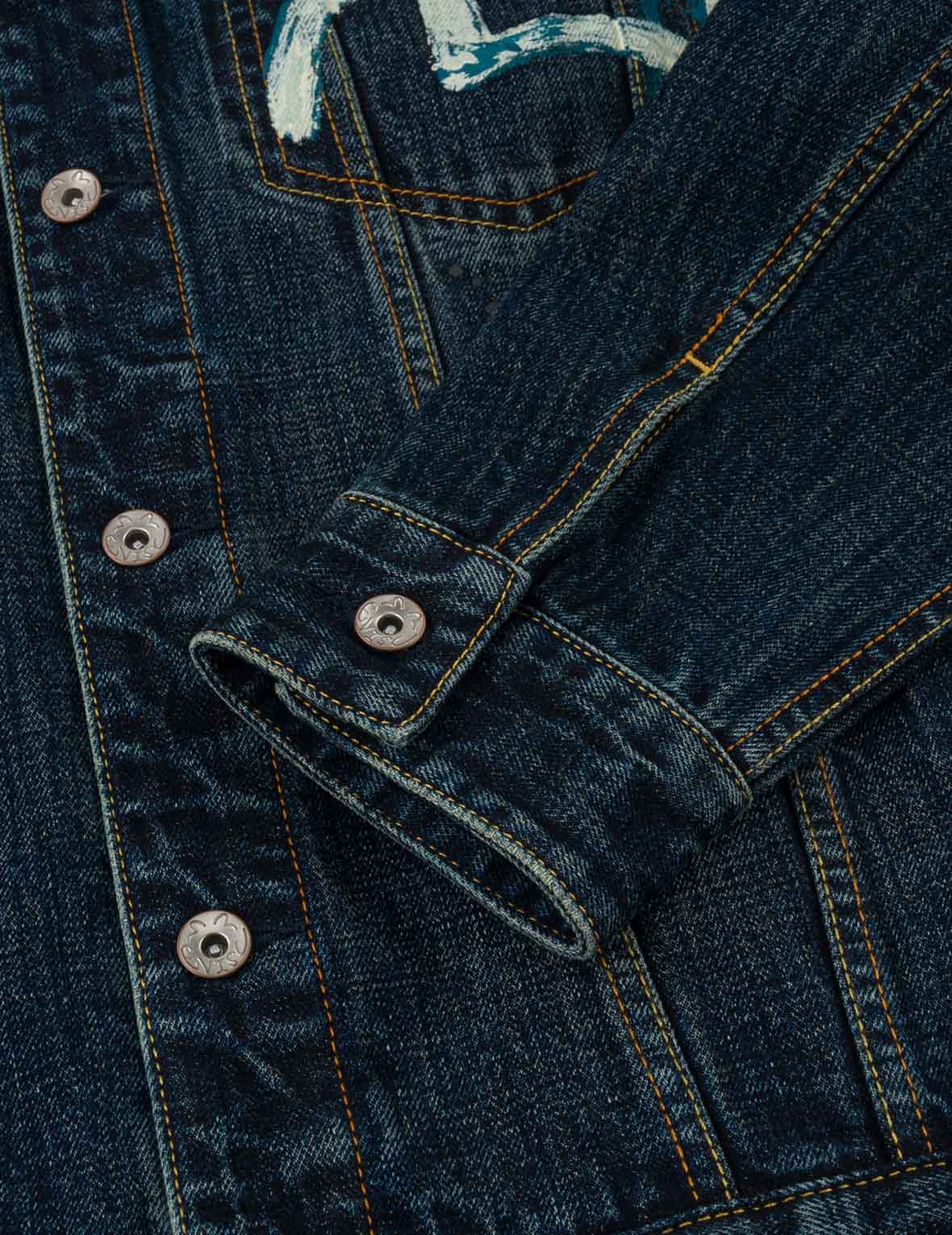 Handbrushed Daicock Denim Jacket