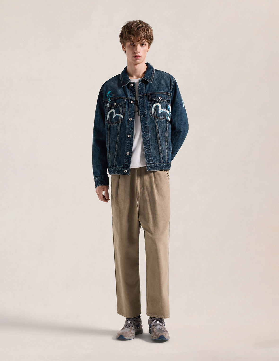 Handbrushed Daicock Denim Jacket