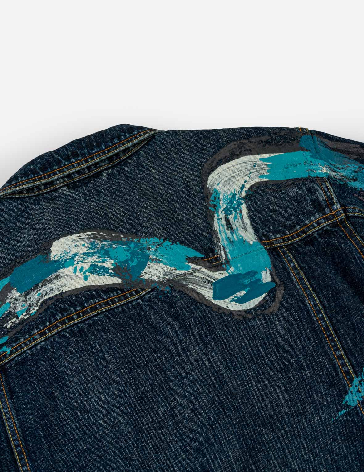 Handbrushed Daicock Denim Jacket