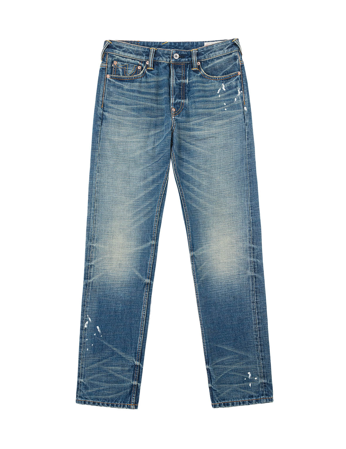Handbrushed Seagull Selvedge Pocket Slim Jeans #2010
