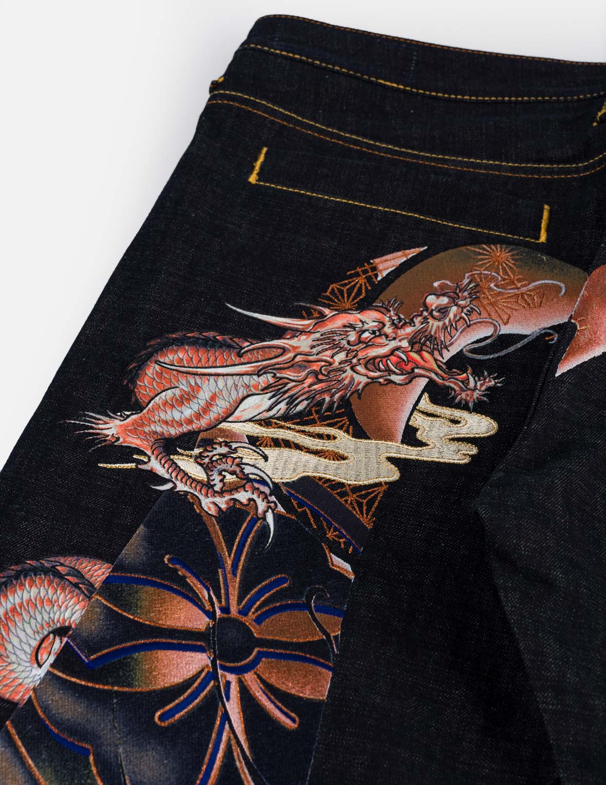 Flying Dragon Daicock Embroidered Selvedge Jeans #2017