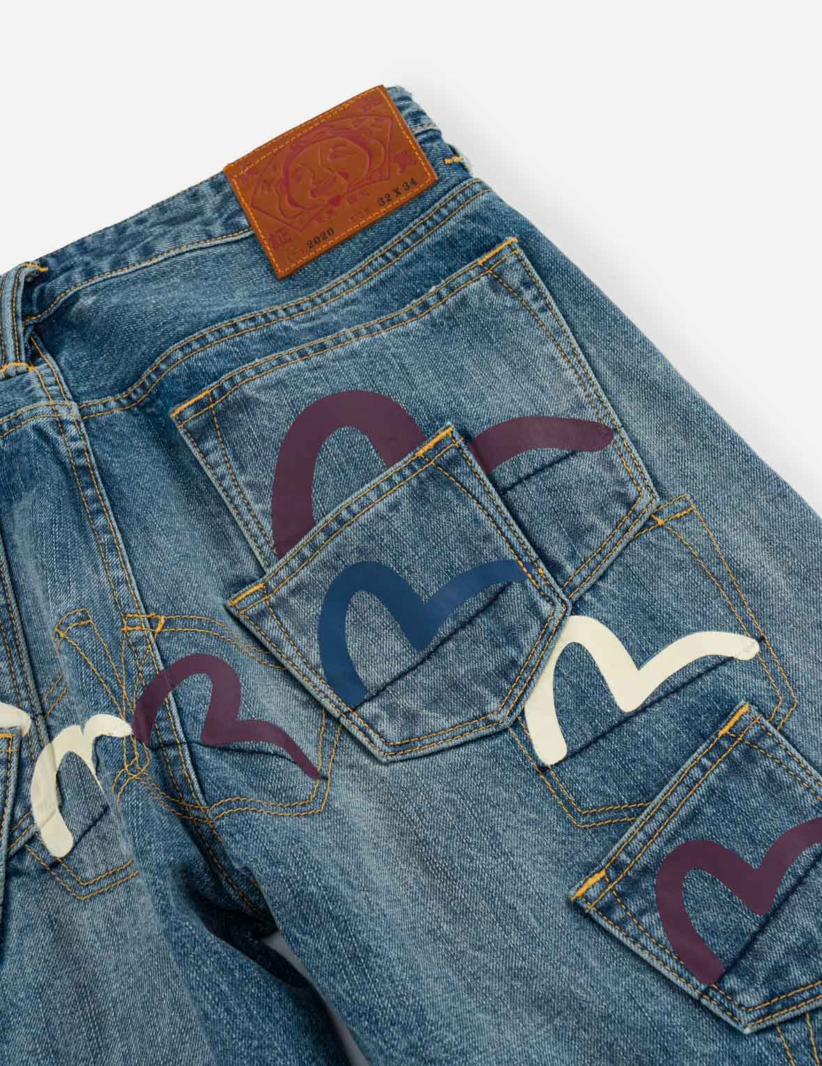 Multi-Pocket Seagull Jeans #2020