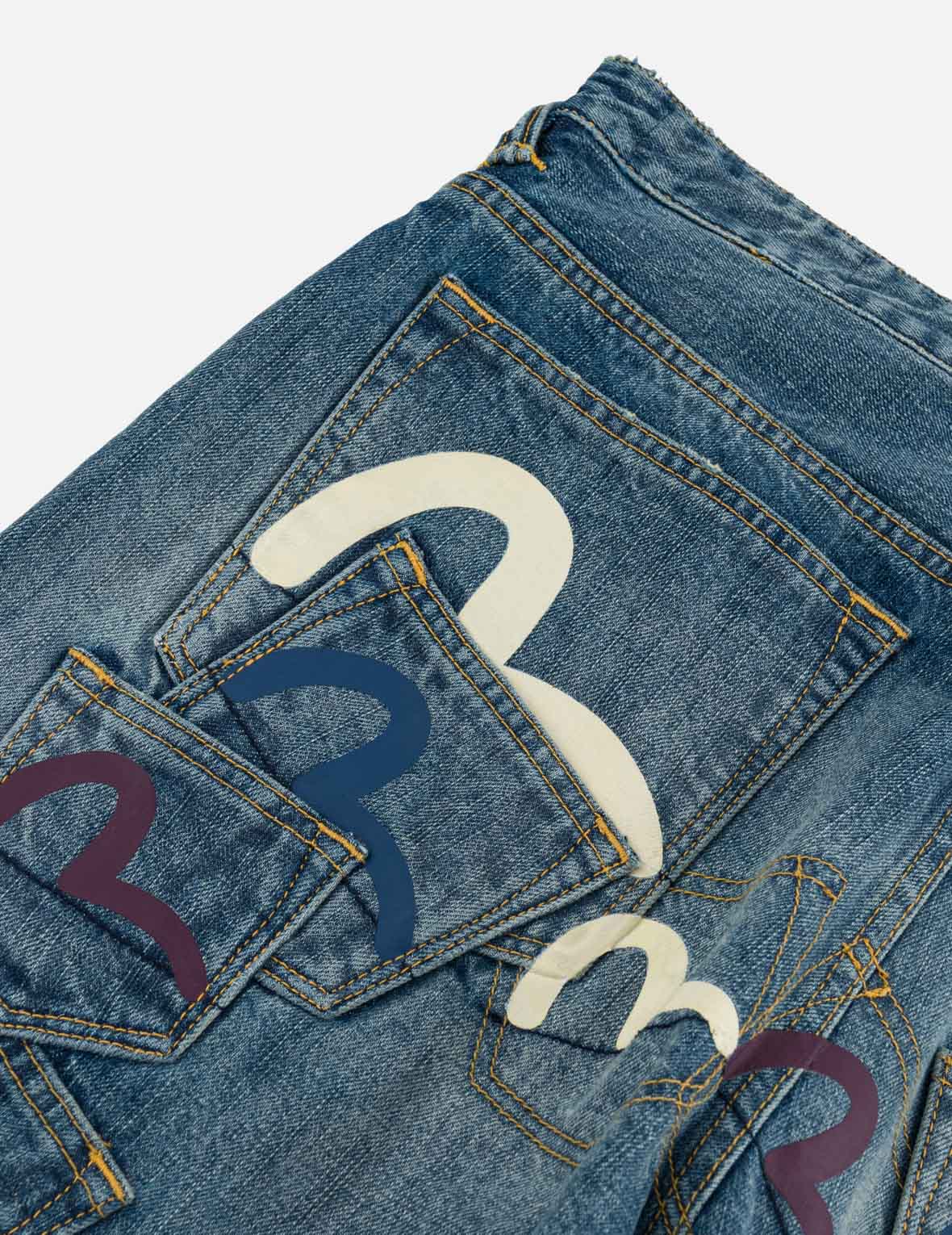 Multi-Pocket Seagull Jeans #2020