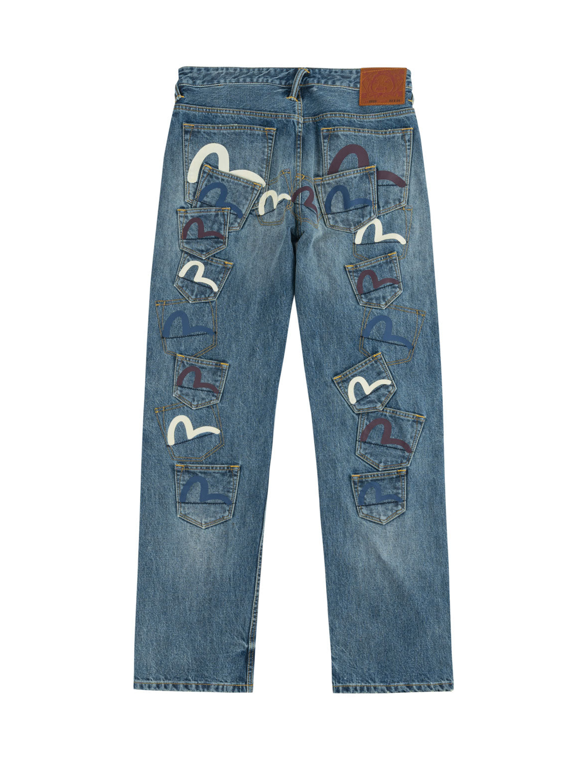 Multi-Pocket Seagull Jeans #2020