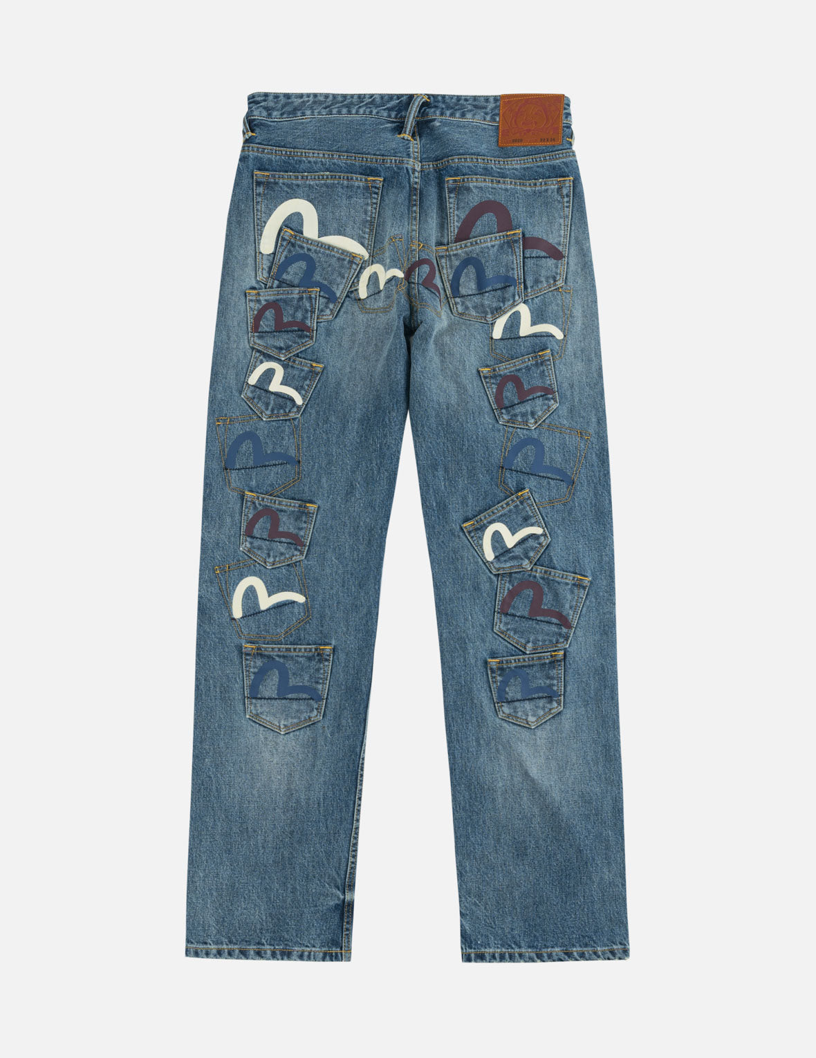 Multi-Pocket Seagull Jeans #2020