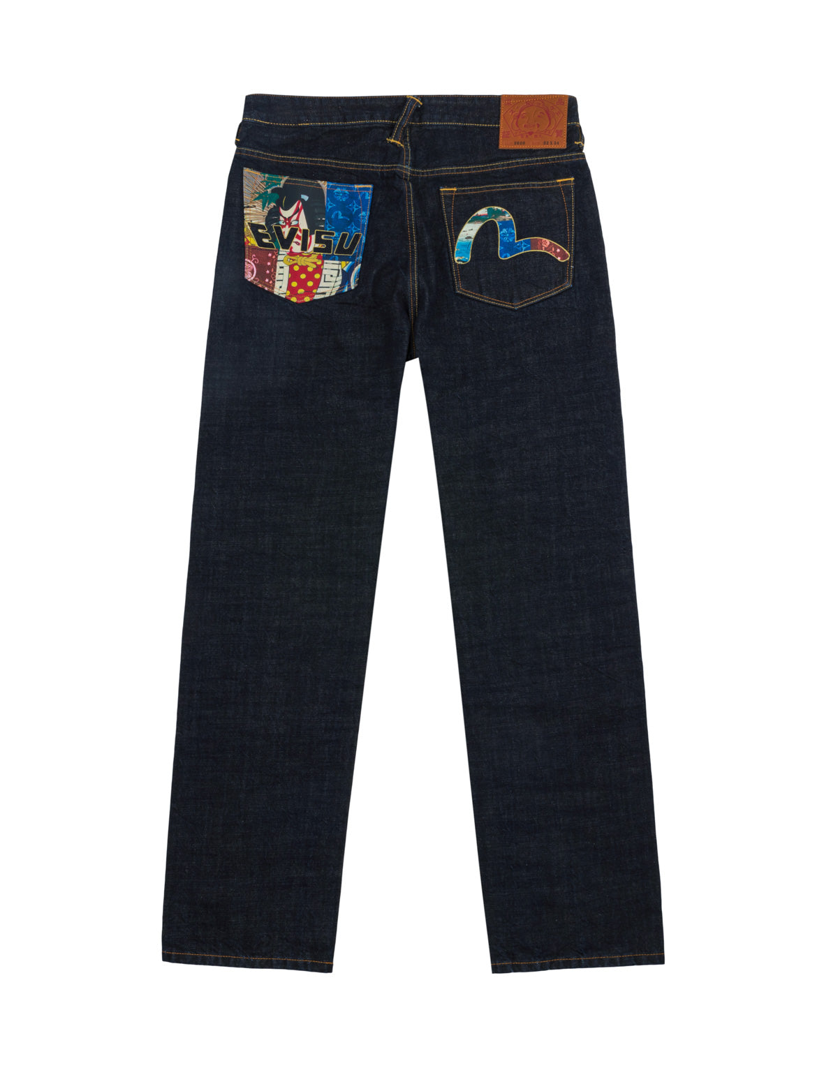 Seagull Patchwork Pocket Selvedge Jeans #2020