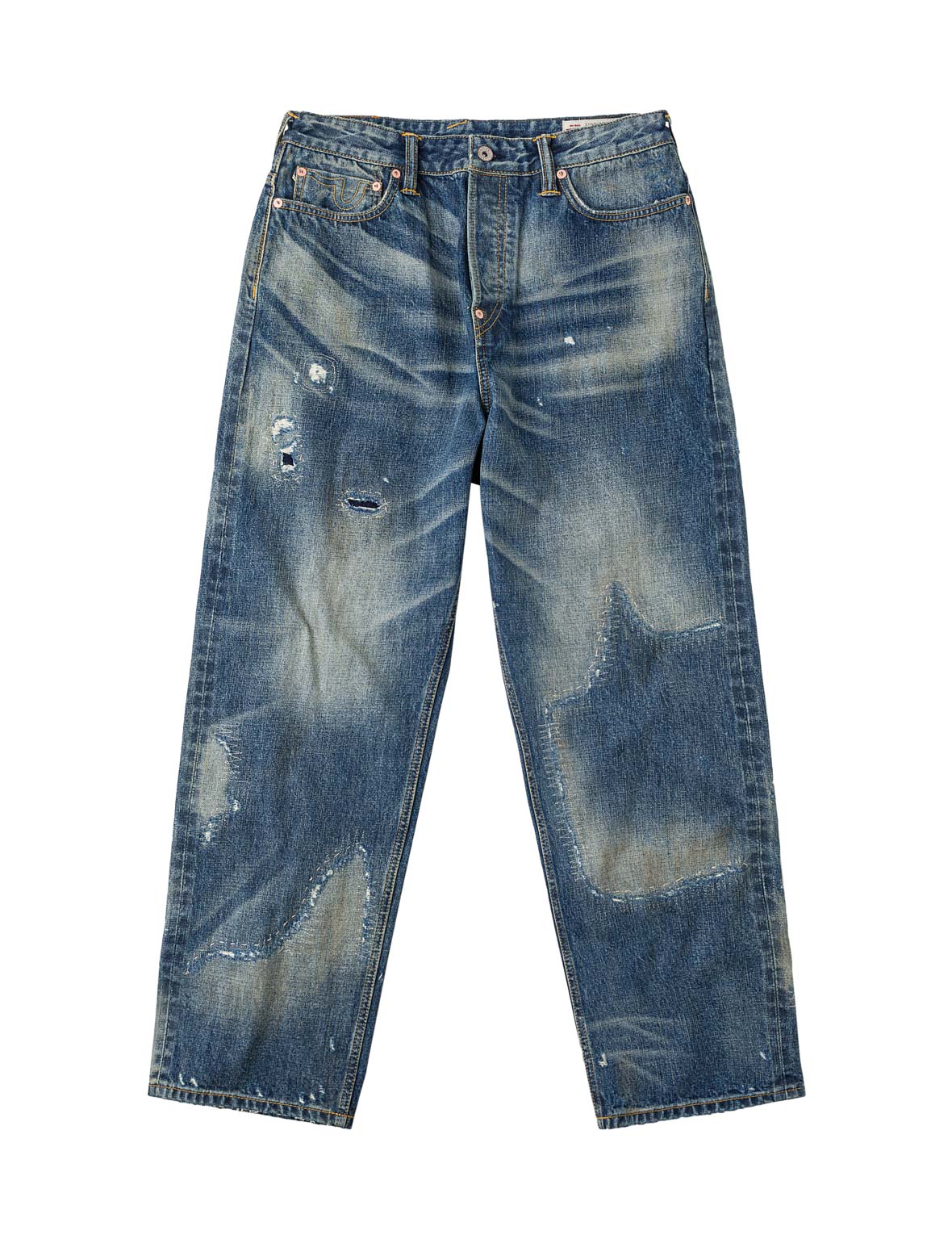 Uneven-Wash Seagull Selvedge Jeans #2038
