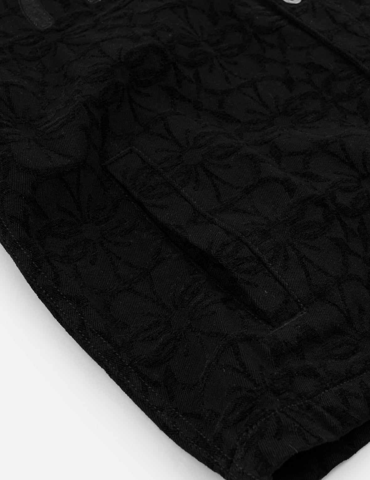 Velvet Touch Kamon Jacquard Shirt Jacket