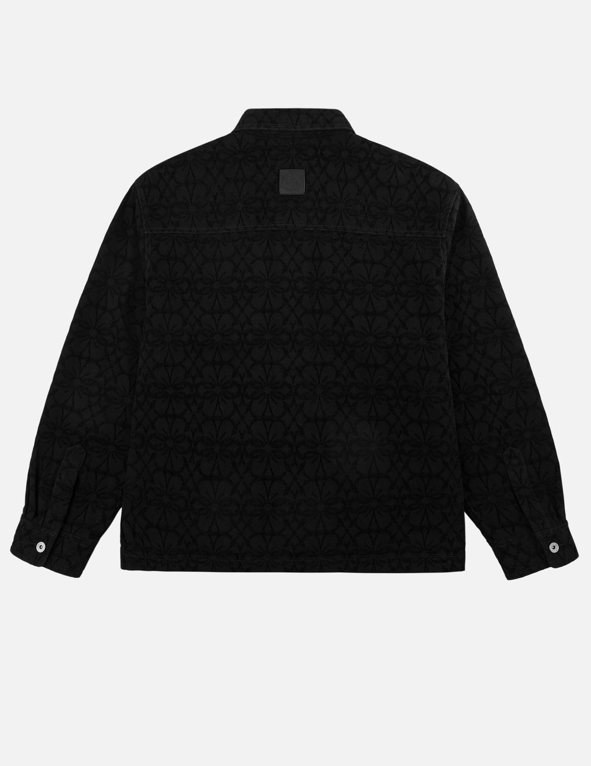 Velvet Touch Kamon Jacquard Shirt Jacket