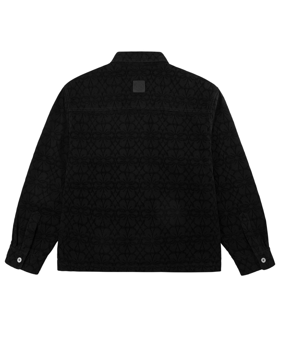 Velvet Touch Kamon Jacquard Shirt Jacket