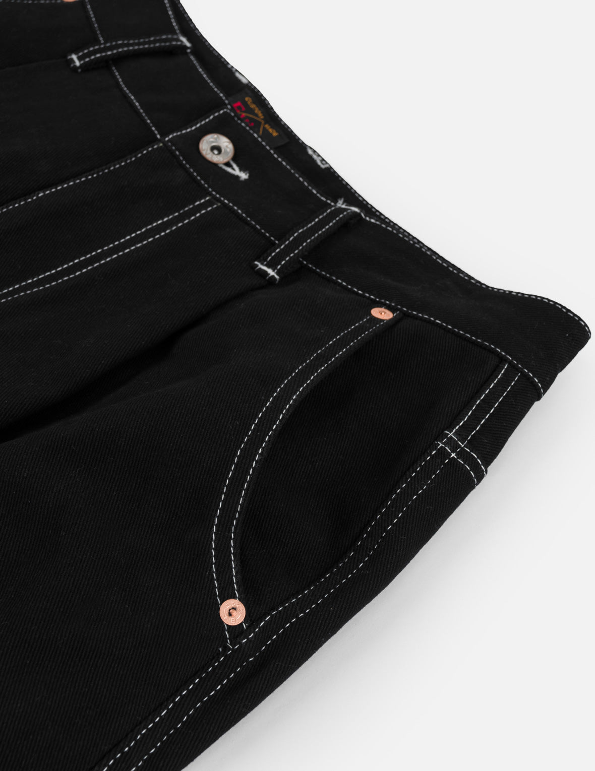 Seagull Embroidered Balloon Woven Pants