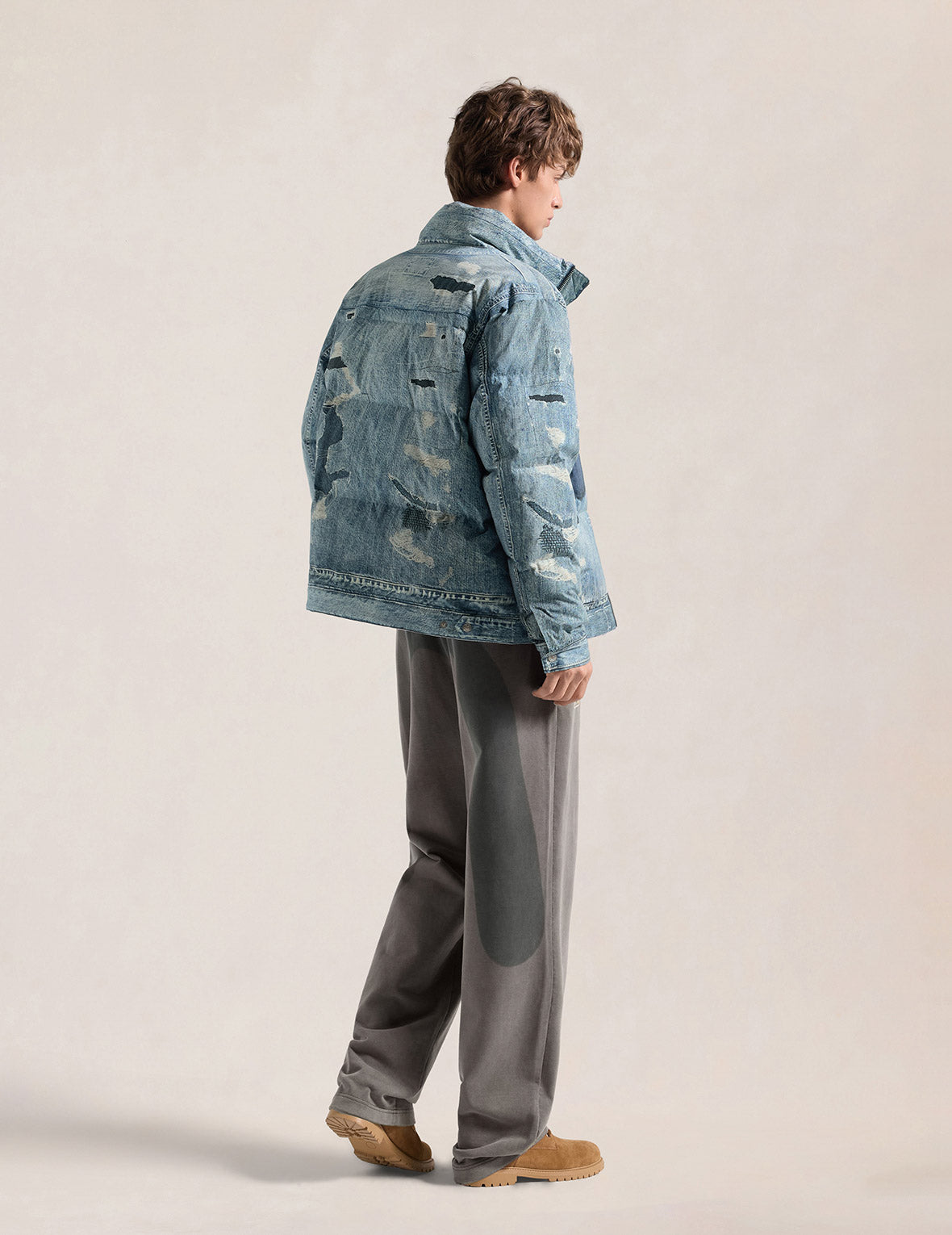 Tonally Panelled Daicock Sweatpants
