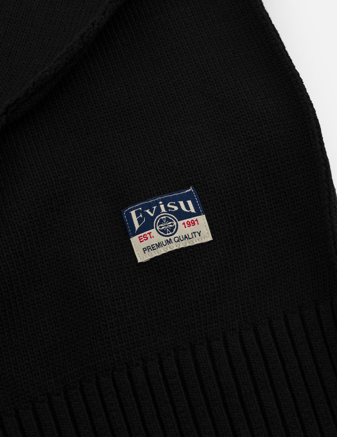 Textured Seagull Logo Knit Pullover