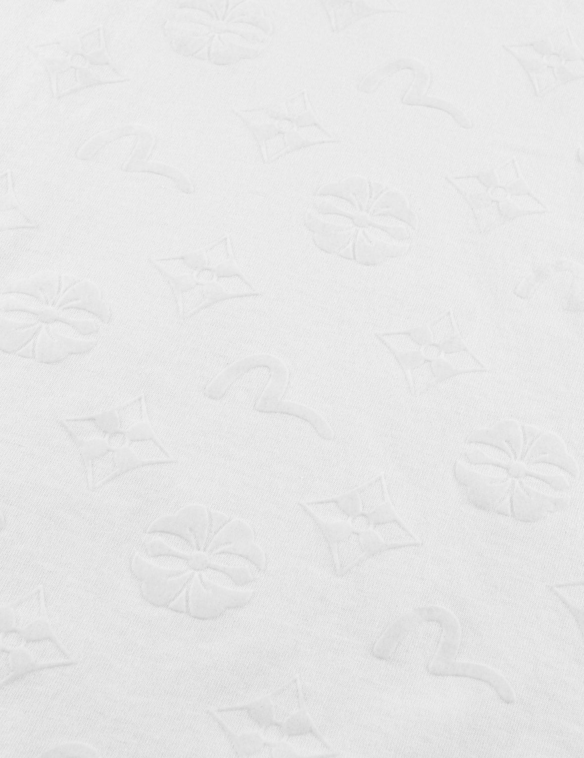 Allover Flocking Kamon & Seagull T-shirt