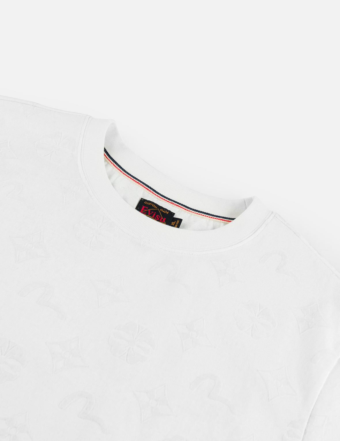 Allover Flocking Kamon & Seagull T-shirt