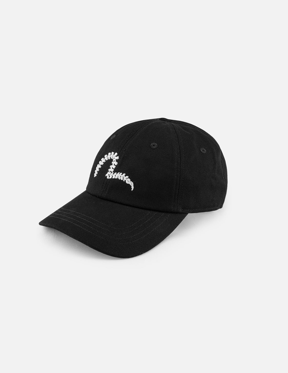 Seagull Embroidery Denim Cap