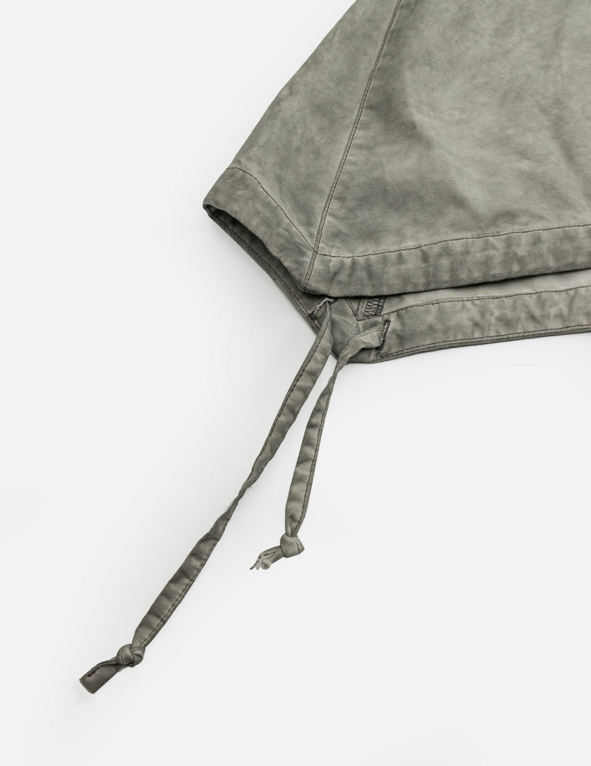 Cargo Pocket Drawstring Maxi Skirt