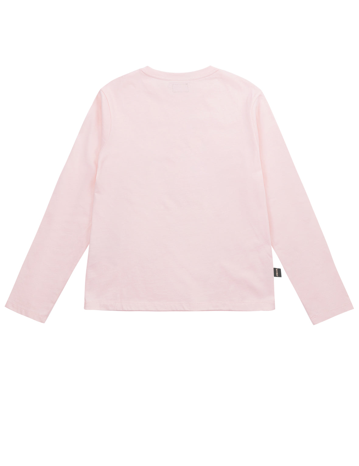 Japanese Pattern Seagull Embroidered Long-Sleeve T-Shirt