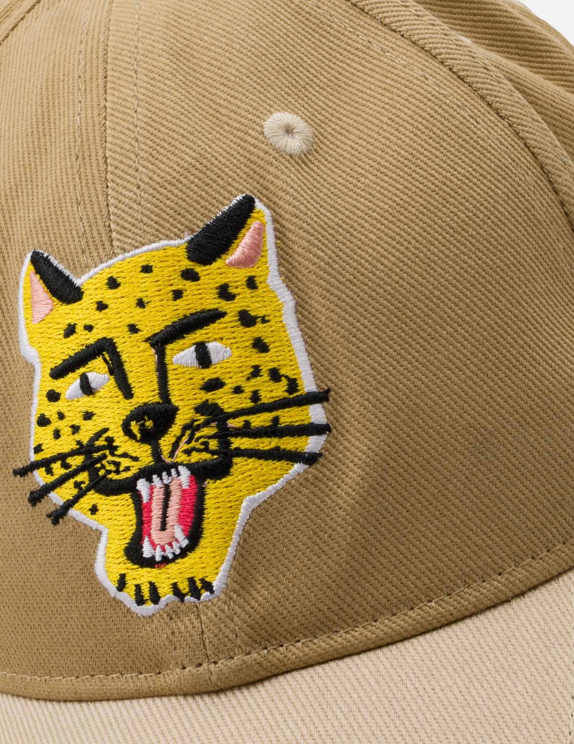 豹頭刺繡棒球帽
