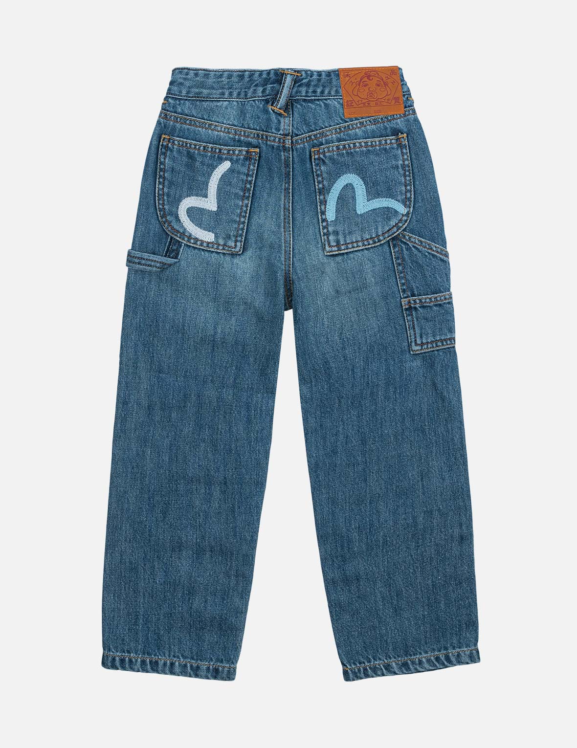 Seagull Double-Knee Regular Fit Jeans