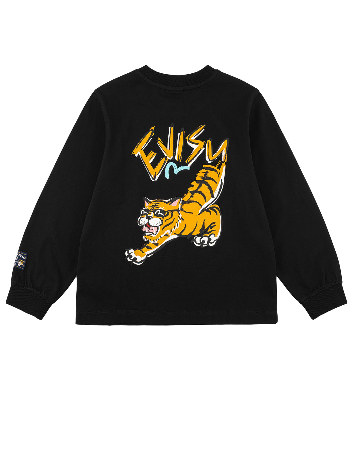 EVISU Tiger Long-Sleeve T-Shirt