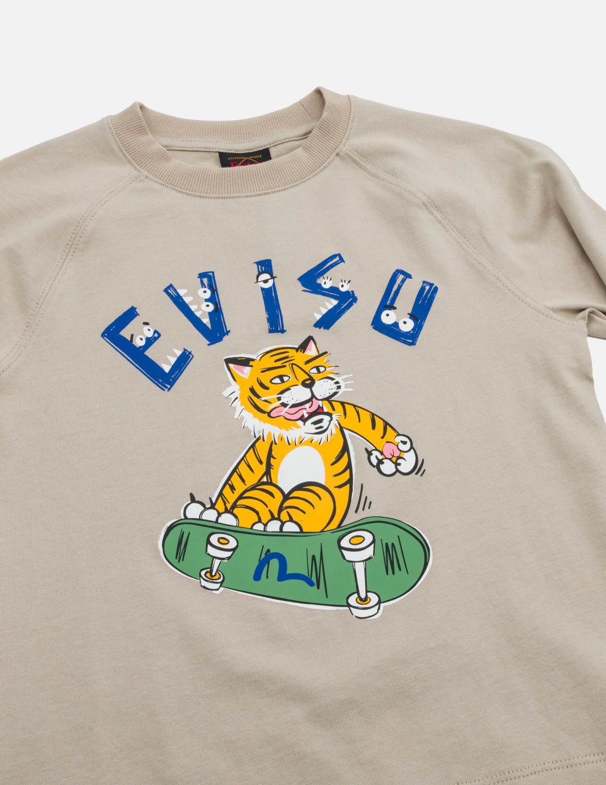 Tiger Skateboard Long-Sleeve T-Shirt