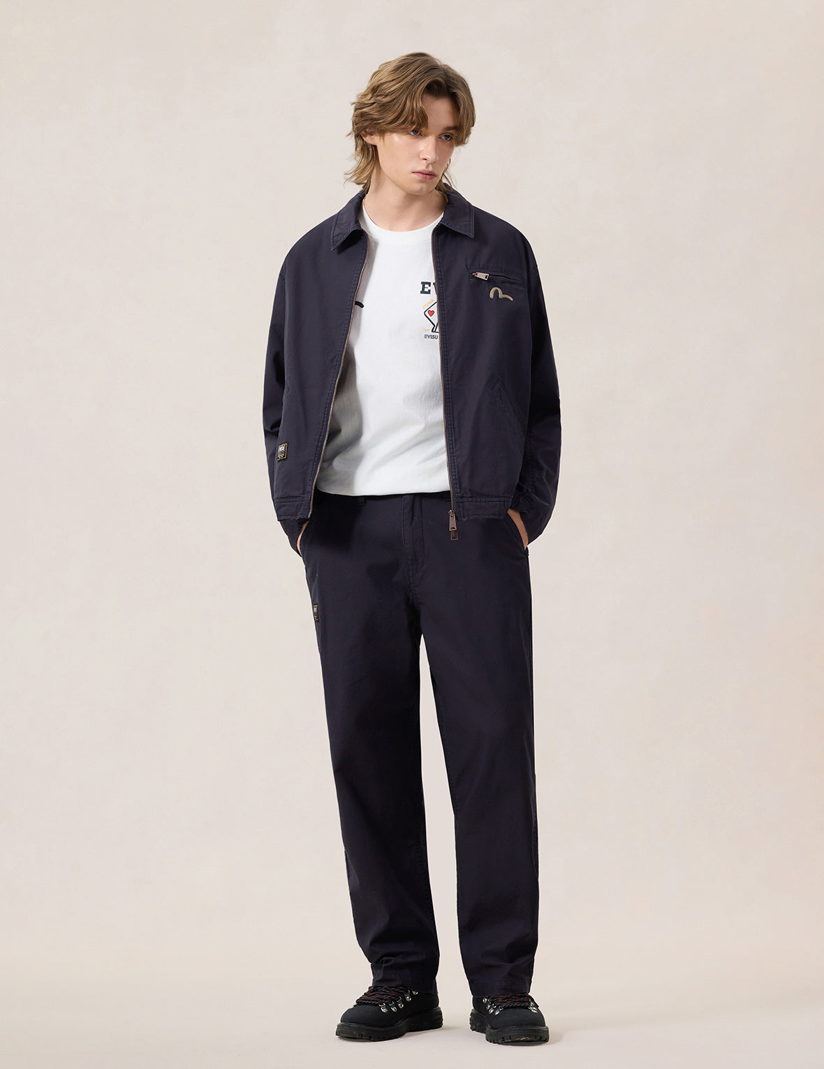 Peached Work Zip Jacket