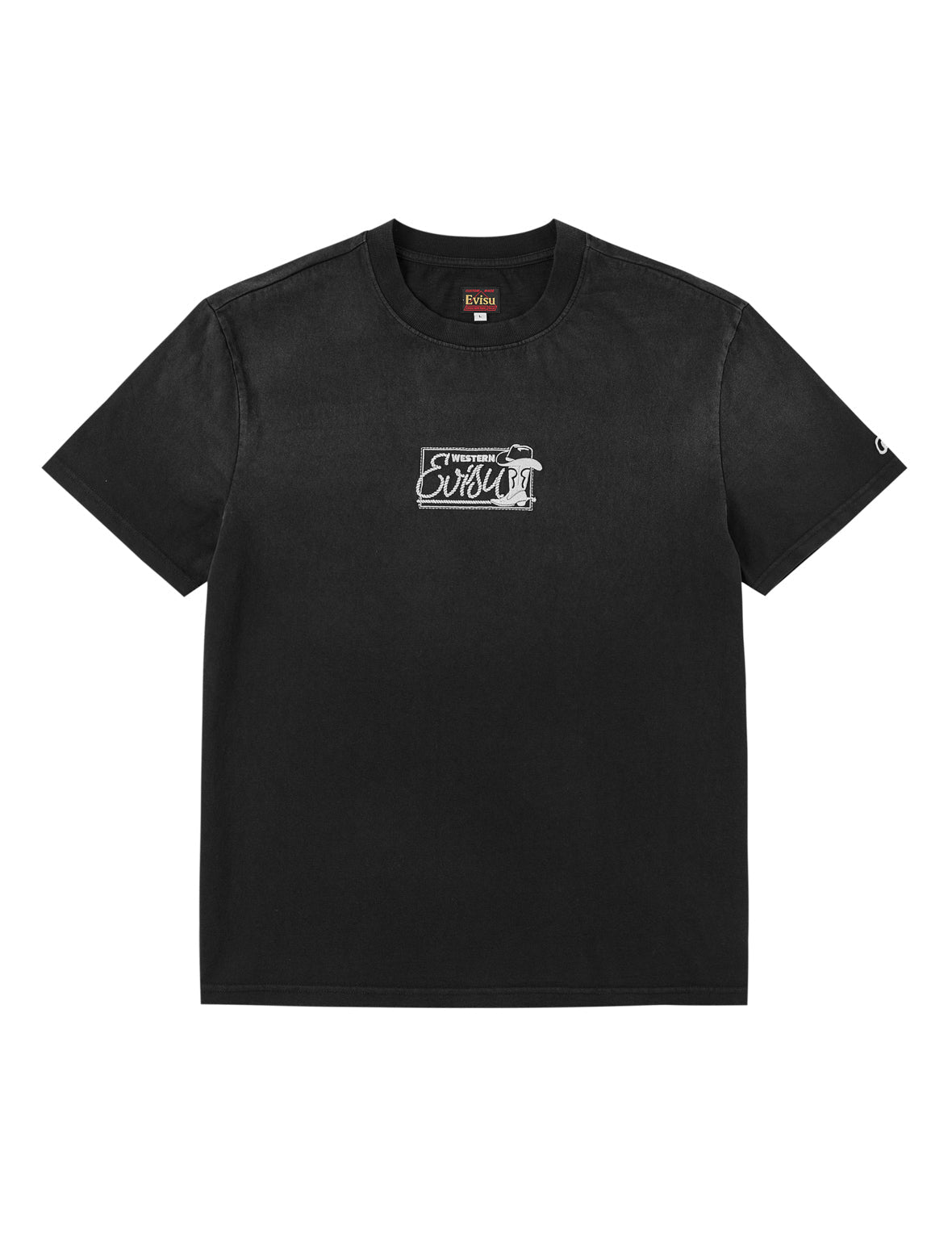 Cowboy Boots Logo Embroidery T-shirt