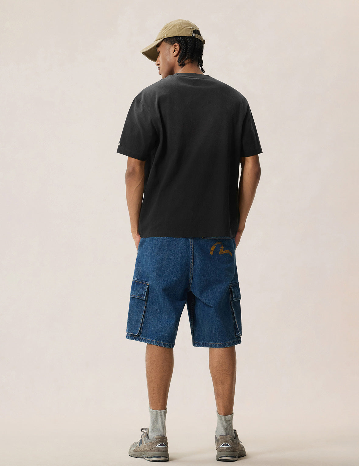 Washed Multi-process Miner Badge T-shirt