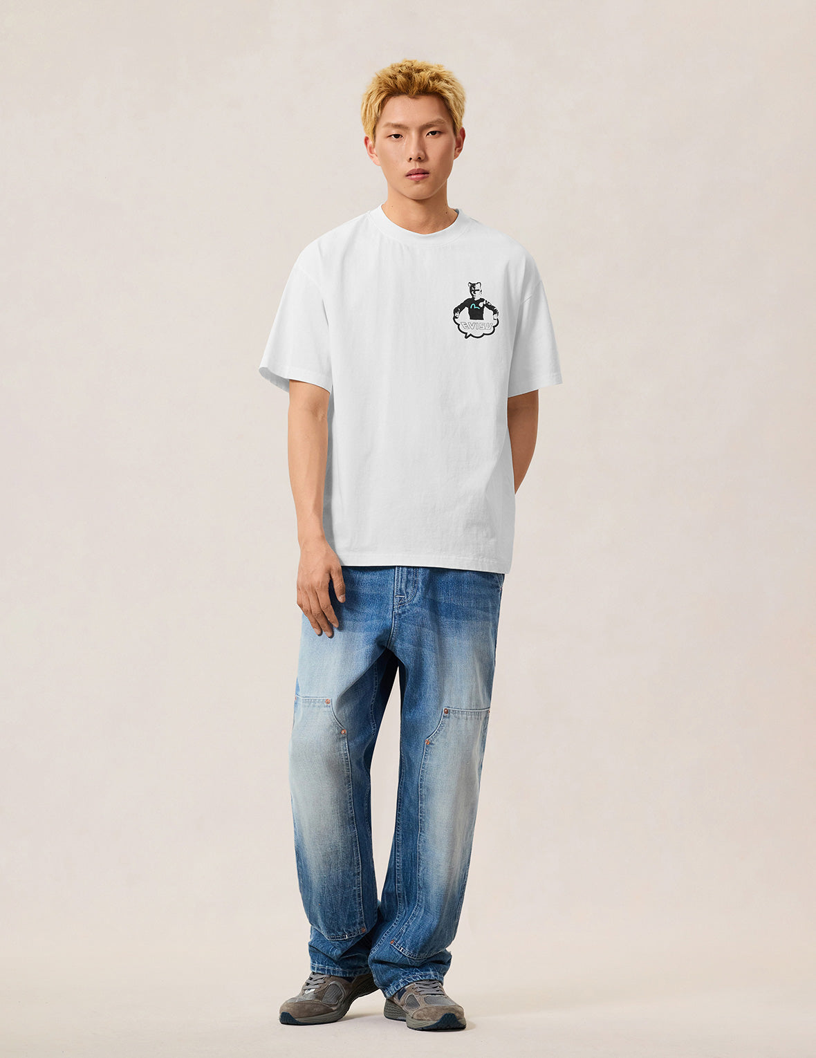 New EVISU Genes Workwear T-shirt