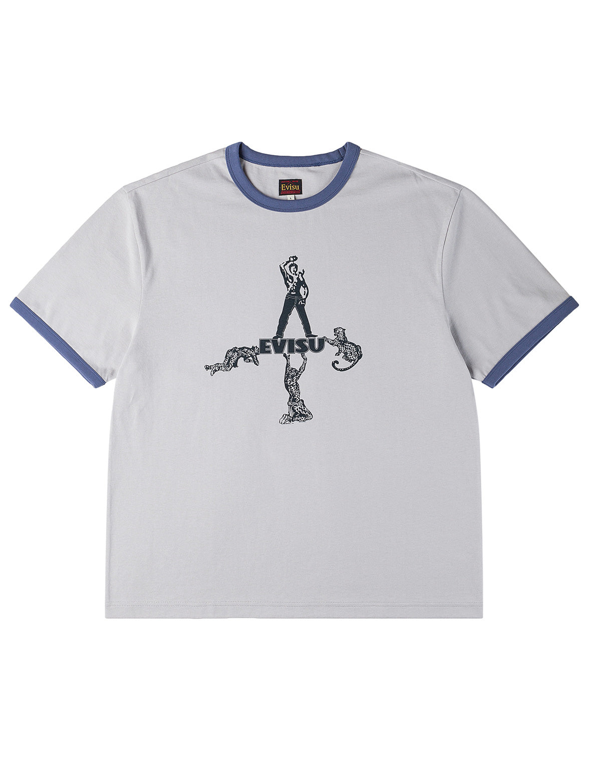 Miner and Leopard Ringer T-shirt