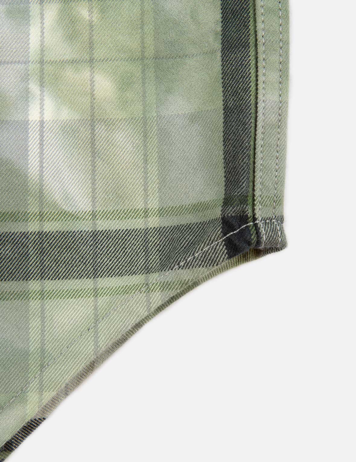 Tie-dyed Check Shirt