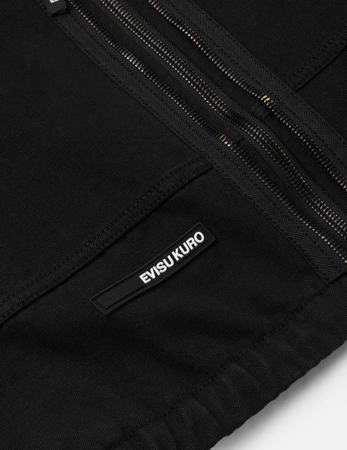 Logo Embroidery Boxy Hooded Jacket