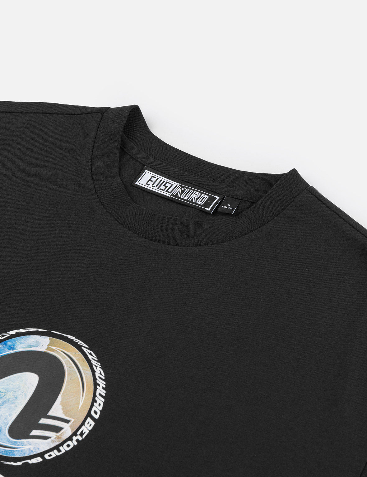 EVISUKURO Motifs Print Regular Fit Compress T-shirt