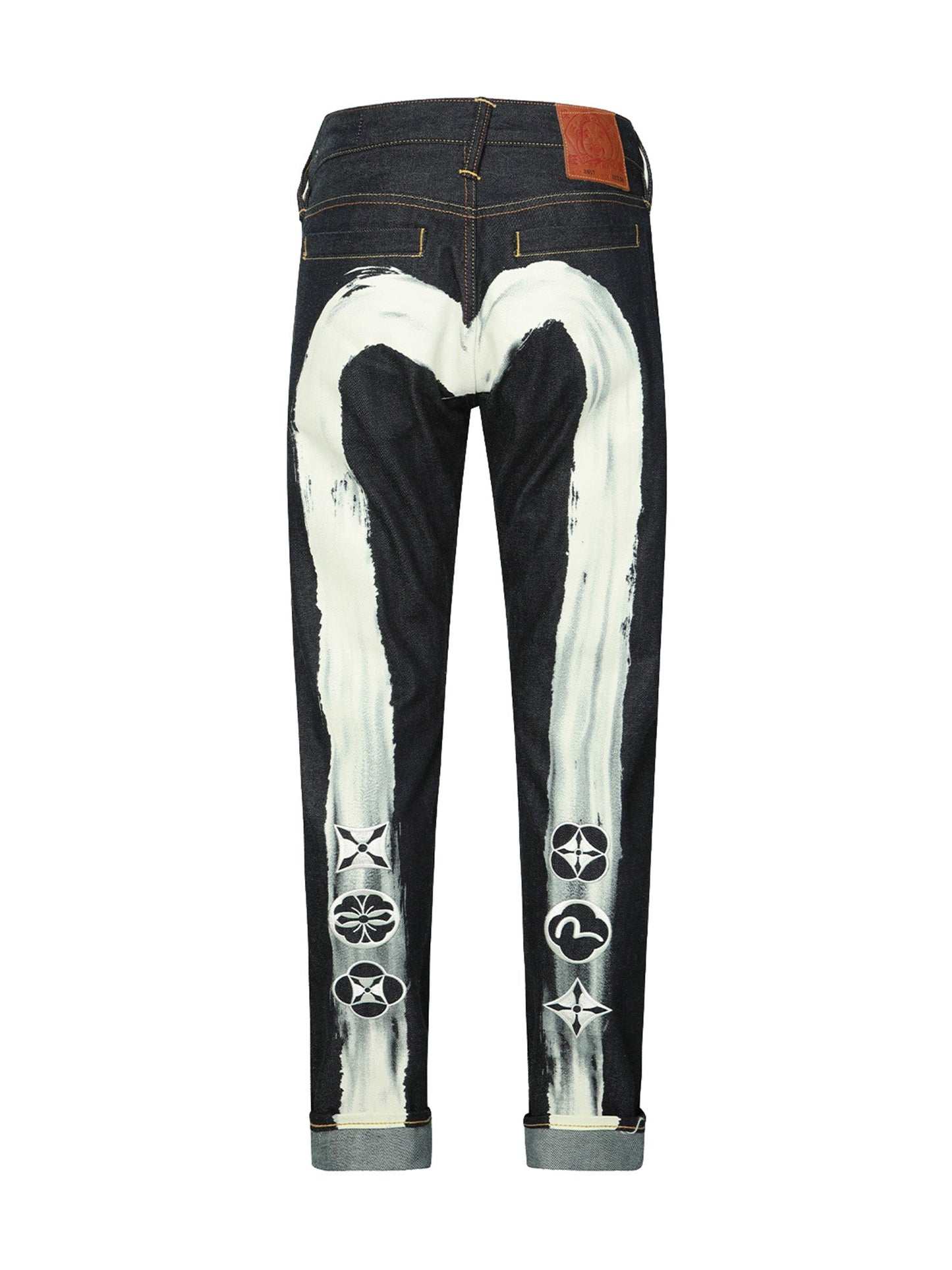 Calligraphy Daicock Taper Fit Denim Jeans #2017