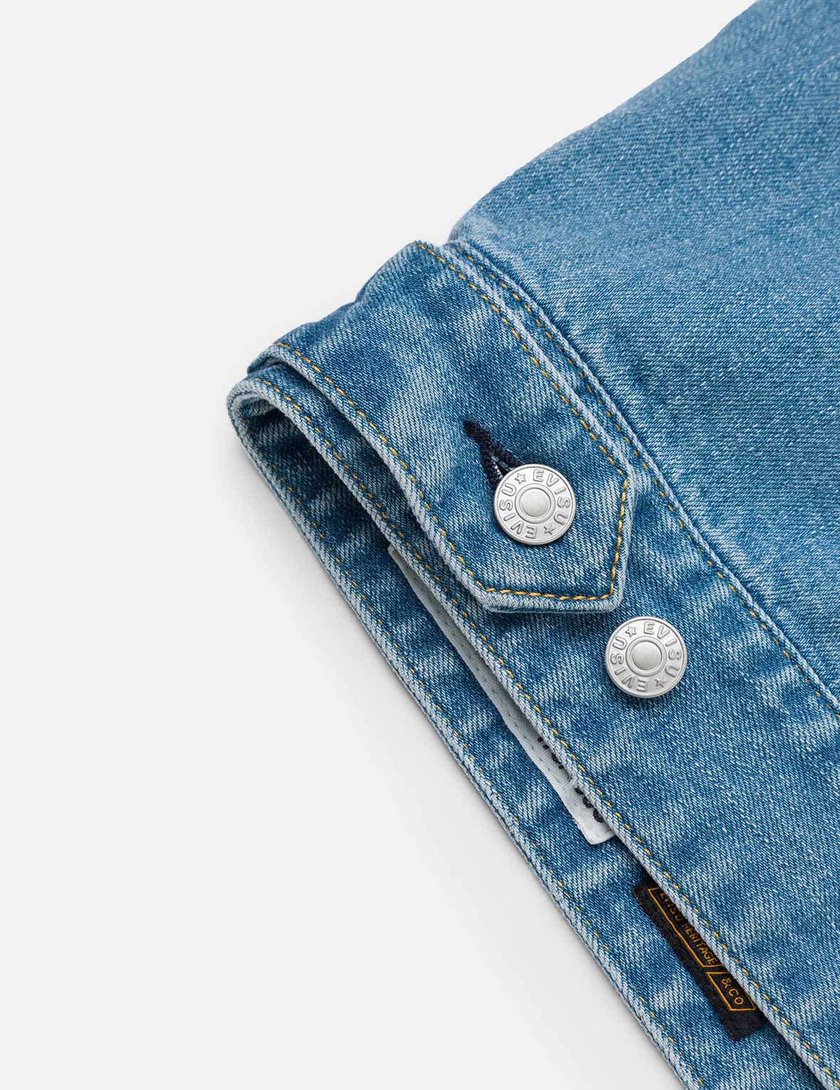 Deconstructed with Multi-pocket Loose Fit Denim Jacket