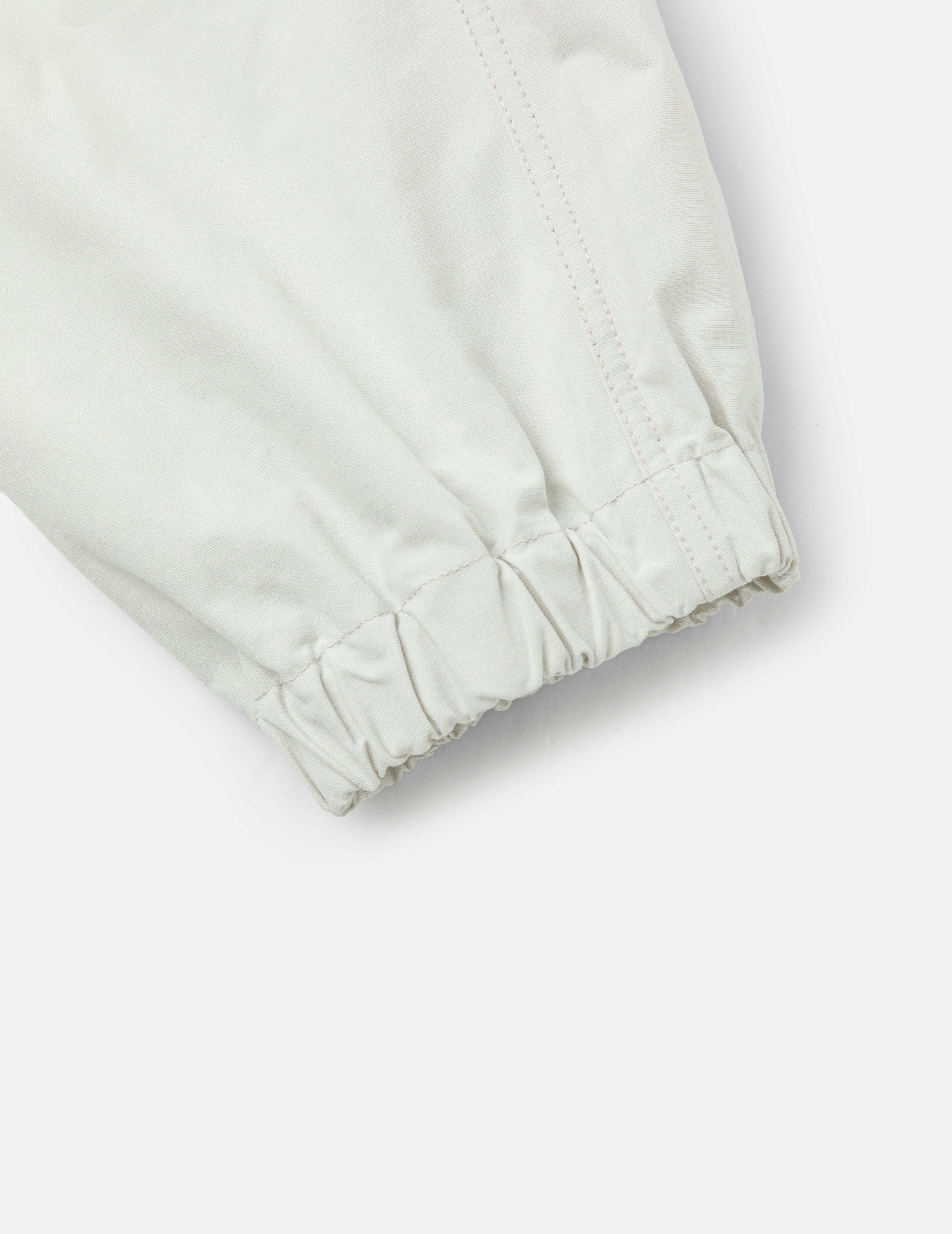 Kamon and Logo Prints Detachable Leg Panel Fashion Fit  Woven Cargo Jogger