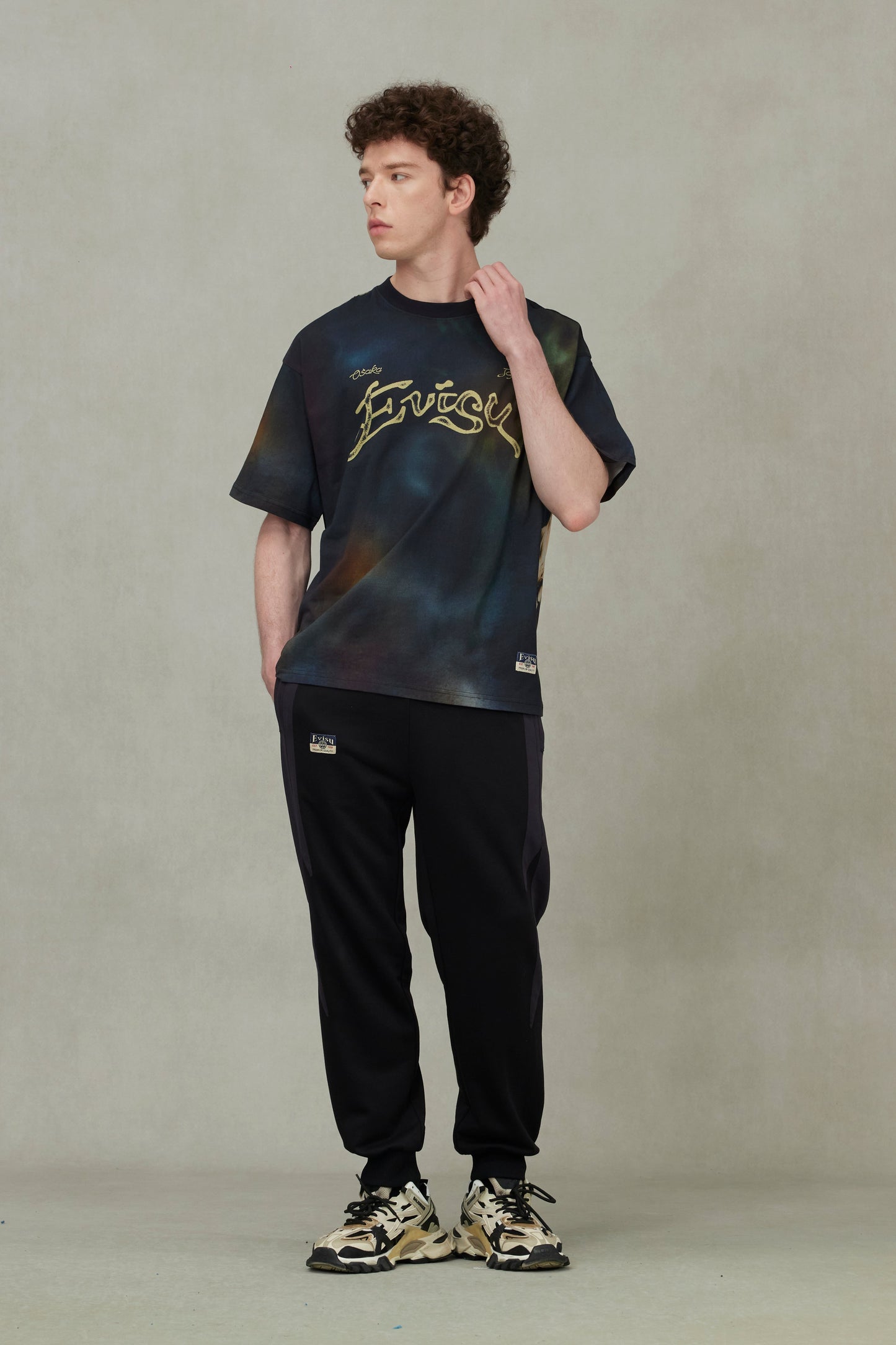 Hakutaku Print Loose Fit T-Shirt
