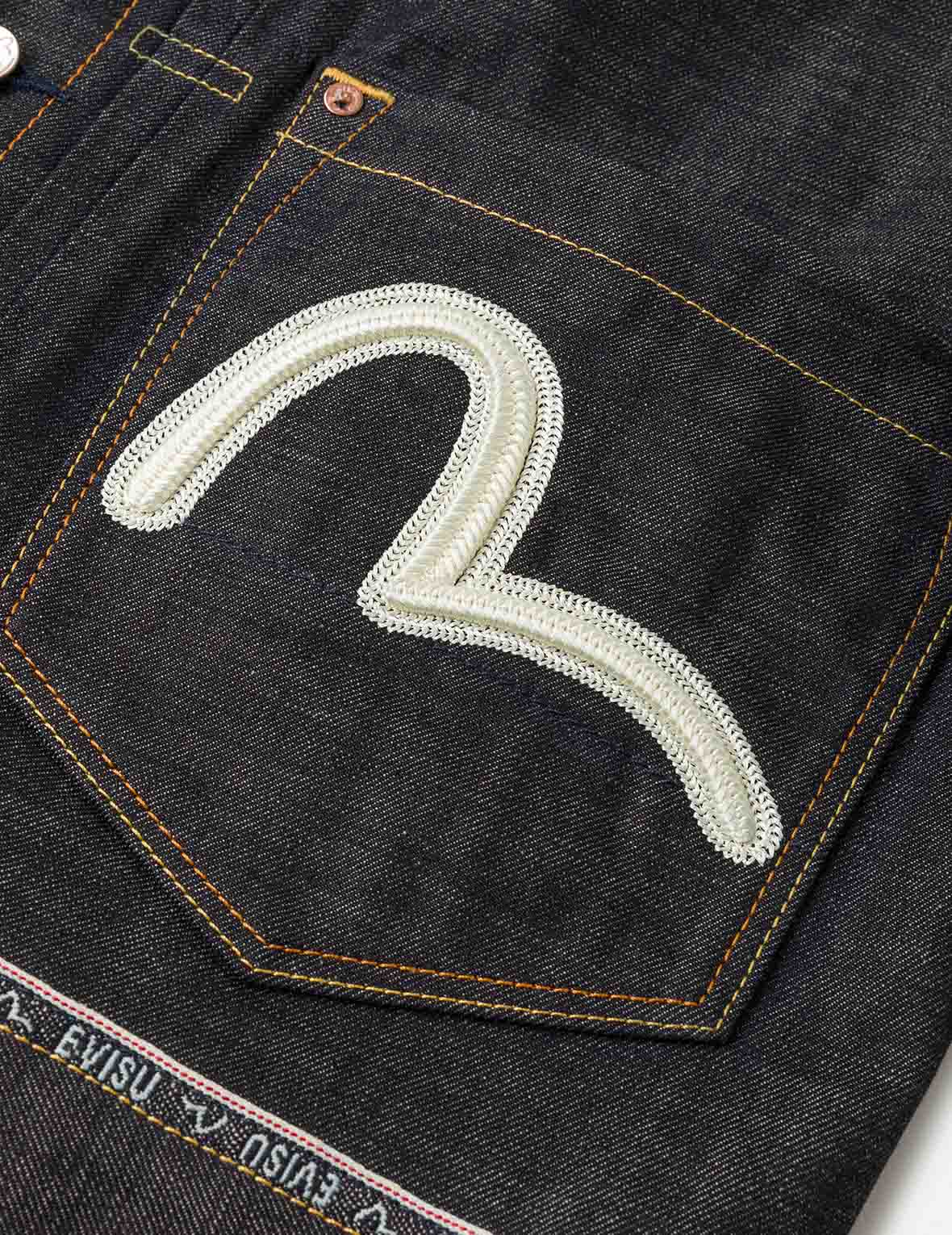 海鷗刺繡牛仔外套
