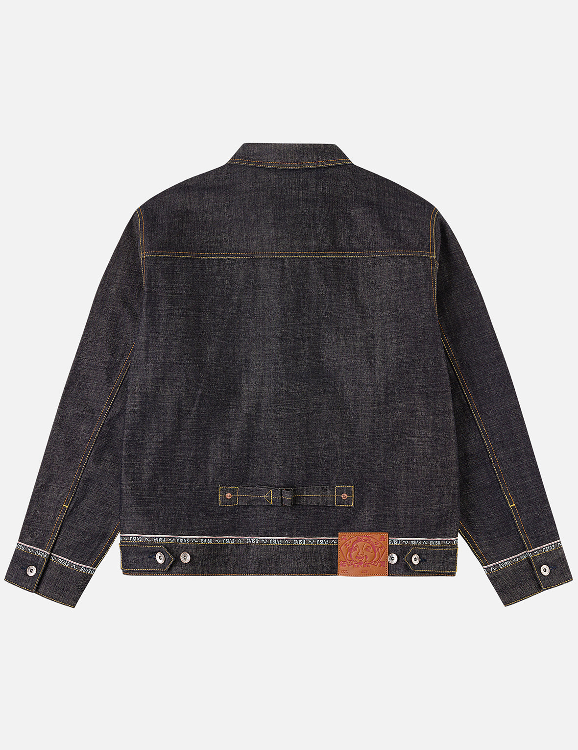 海鷗刺繡牛仔外套