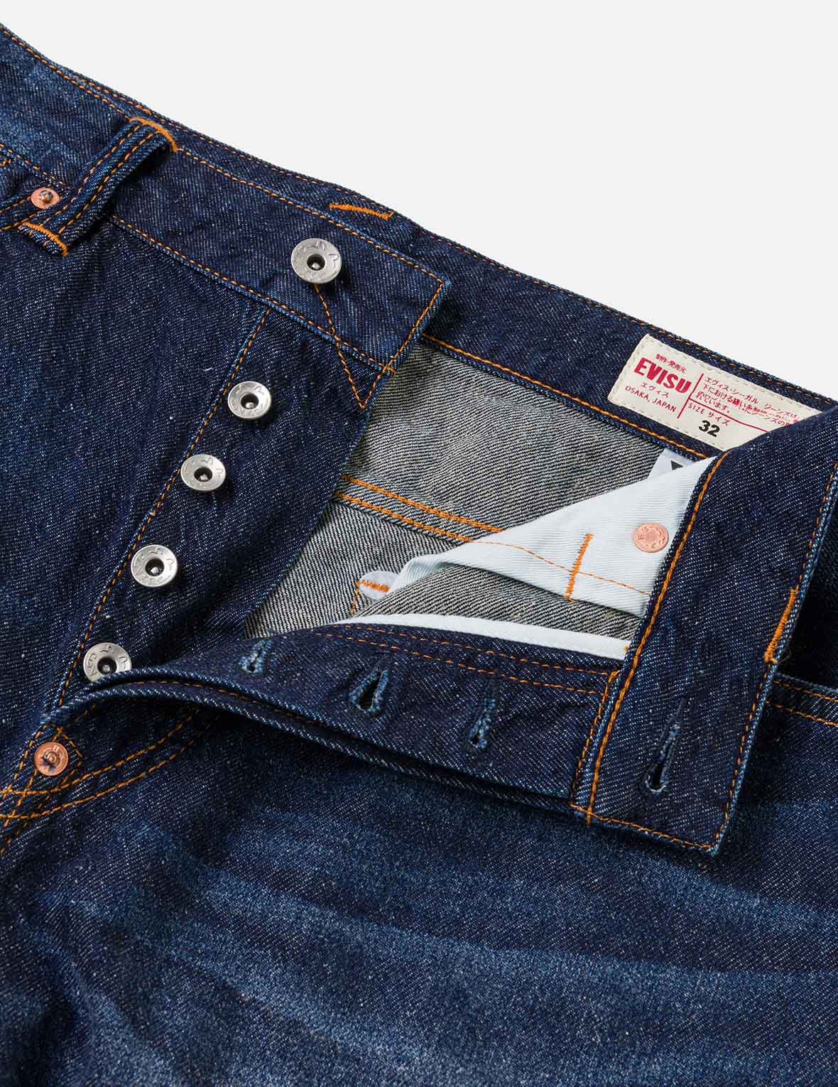 Seagull Brushstroke Denim Shorts
