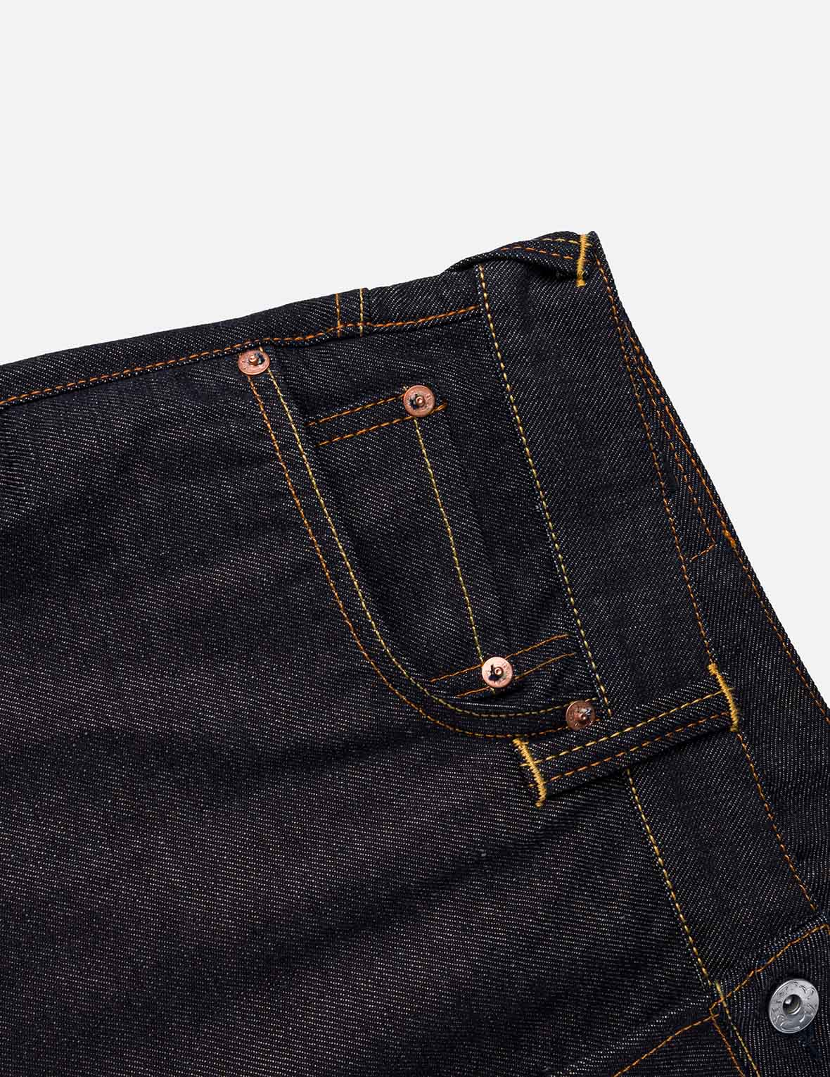雙豹大M刺繡牛仔褲 #2020
