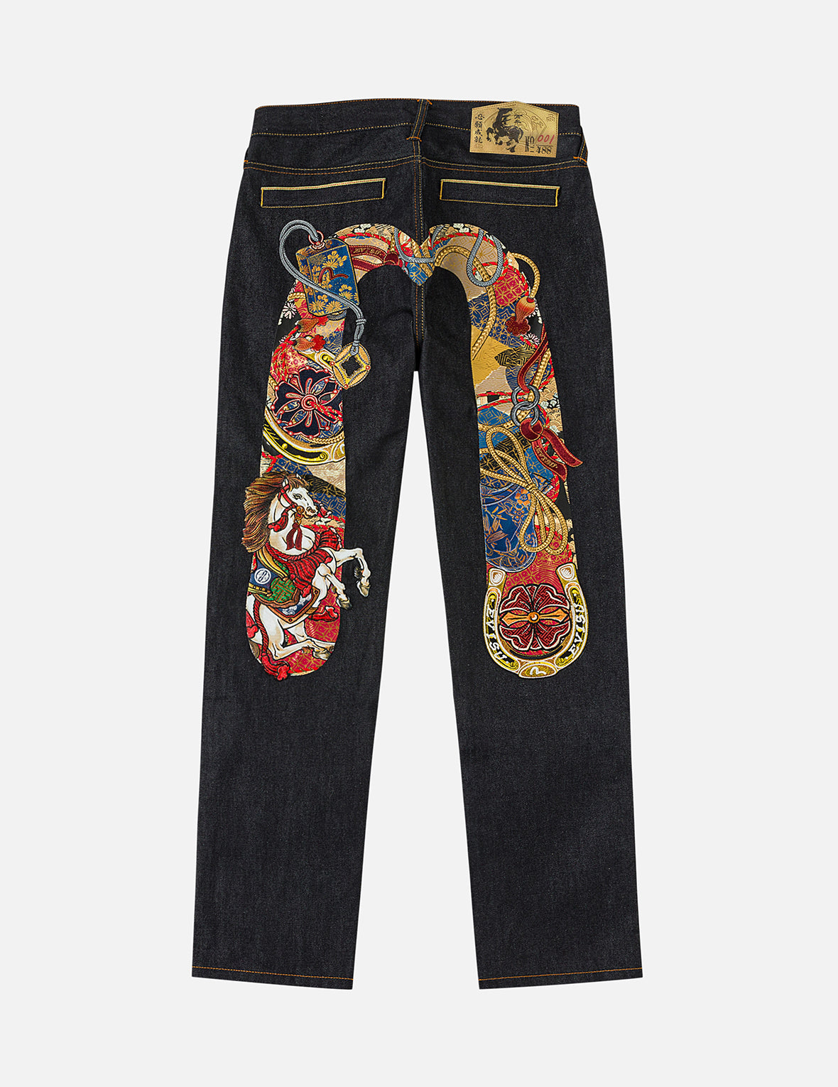 Year Of Horse Embroidery Daicock Jeans #2020