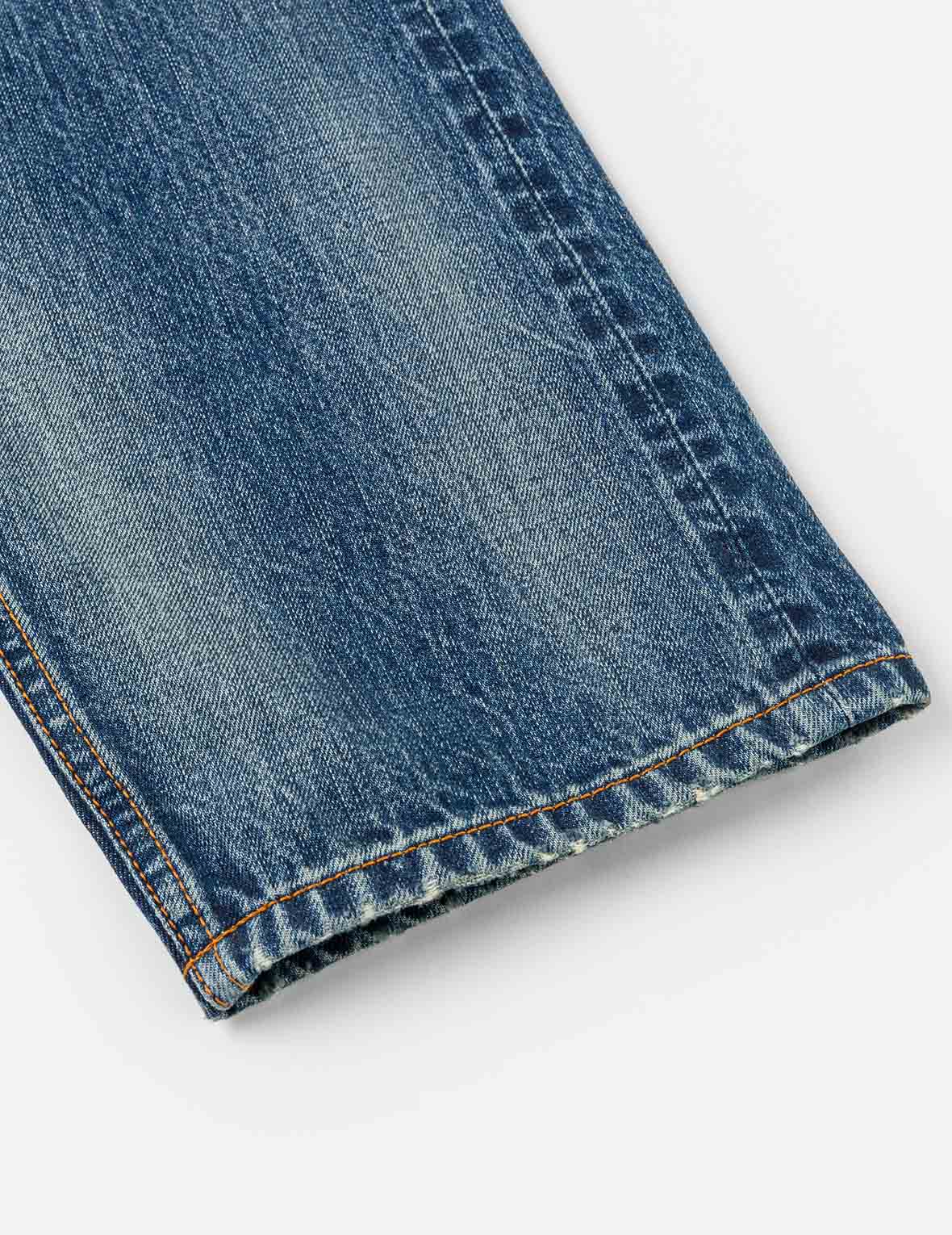 Seagull Appliqué Pocket Jeans #2030