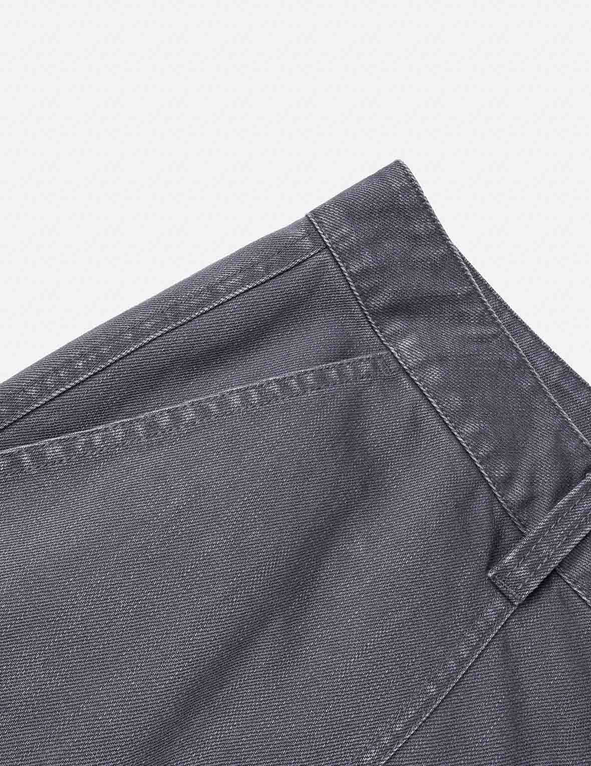 Back Flap Pockets Relax Fit Pants