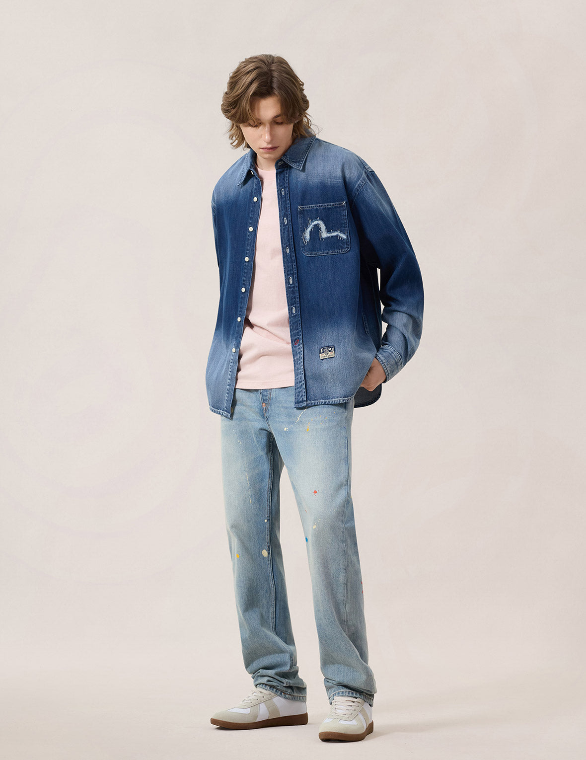 Washed Denim Shirt