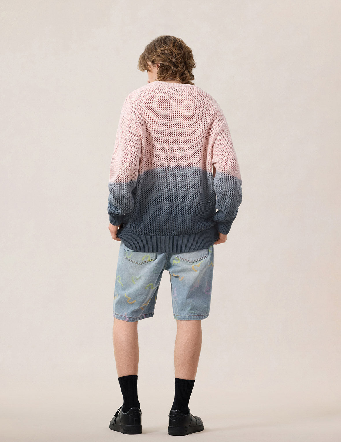Seagull Gradient Relax Fit Sweater